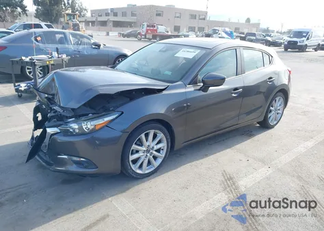 2017 Mazda Mazda3 Grand Touring z USA, uszkodzony, nr VIN JM1BN1M36H1103949